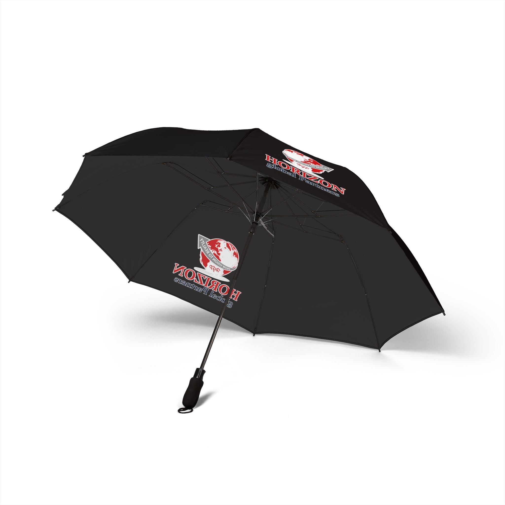 Compact Foldable Umbrella — Helmet Globe Design, Semi-Automatic Travel Rain Umbrella